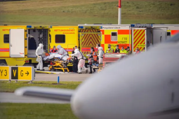 وصول حالات خطرة إلى هامبورغ