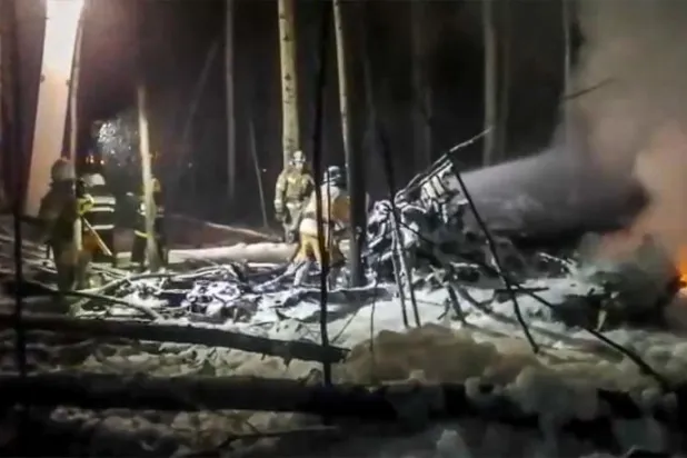 طائرة شحن تحطمت في سيبيريا ومقتل جميع ركابها