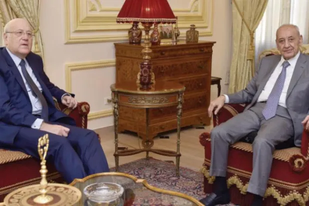 میقاتی کو اپنی حکومت کے اندر تفرد اور رکاوٹ کی شکایت ہے