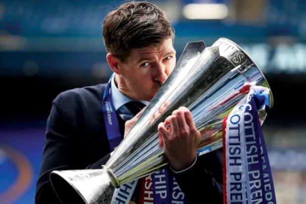 جيرارد ورينجرز وكأس الدوري الاسكوتلندي (غيتي)