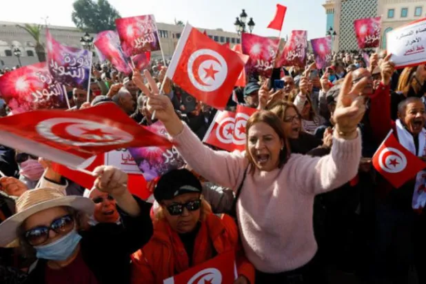 Protests Erupt in Tunisia Demanding Activation of Law 38