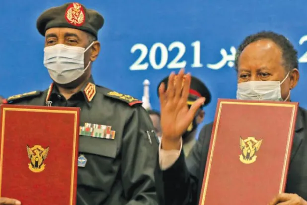 البرہان اور حمدوک معاہدہ سے سوڈانی گلی میں ہوئی تقسیم 