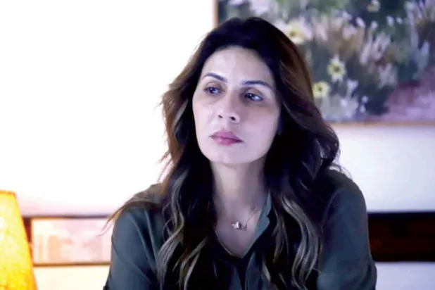 نجلاء بدر في لقطة من حكاية «ويبقى الأثر»