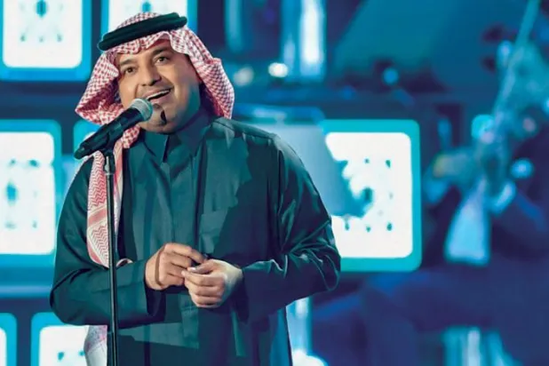 Raşed el-Maced, Hasret Tutsağı gecesinde rol aldı (Fotoğraf: Beşir Salih)