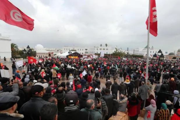 Tunus Genel İşçi Sendikası’ndan Kays Said’e ulusal diyalog başlatma çağrısı