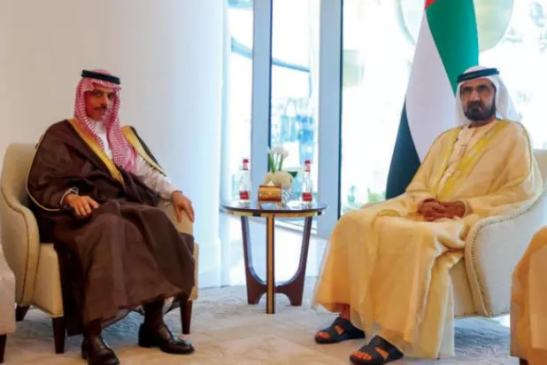 Suudi Arabistan Kralı Selman’dan BAE Devlet Başkanı Âl Maktum’a iş birliği mesajı