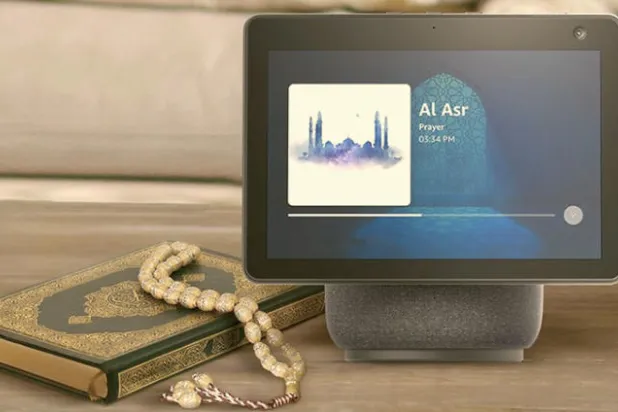 يدعم مساعد «أليكسا» عبر أجهزة «إيكو» تنبيه المستخدم لدى حلول مواقيت الصلاة