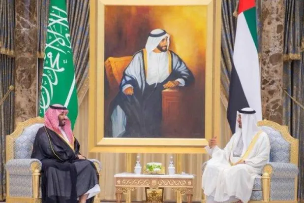 Abu Dabi Veliaht Prensi, Suudi Arabistan Veliaht Prensi ile bir araya geldi