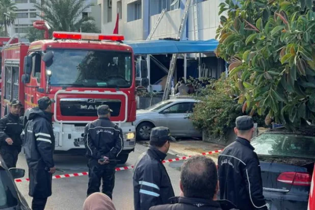 Tunus'ta Nahda Hareketi'nin genel merkezinde yangın çıktı: 1 ölü