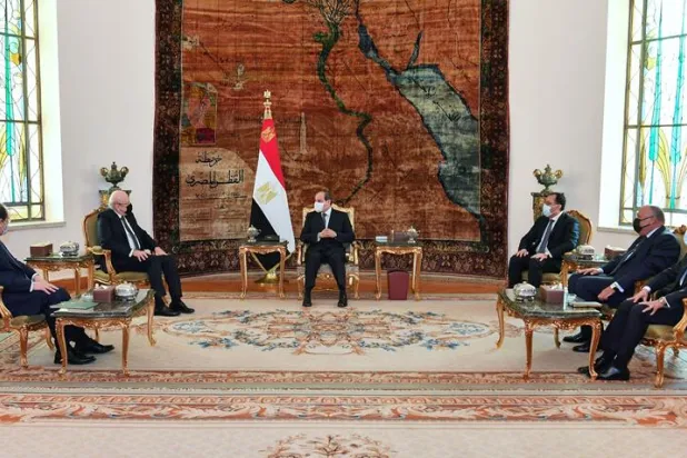 Sisi Receives Israel’s FM, Underscores Commitment to ‘Two-State Solution’ 