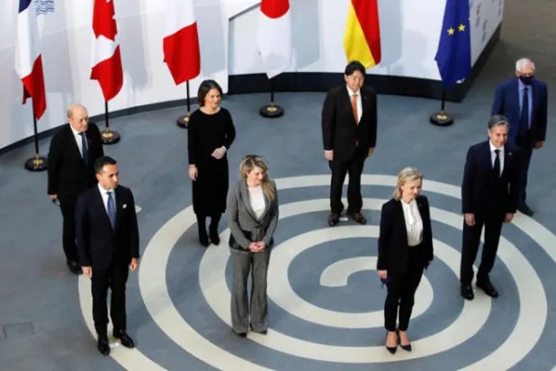 «مجموعة السبع» تعد لموقف حازم من «النشاط الخبيث» الروسي و«الإكراه الاقتصادي» الصيني