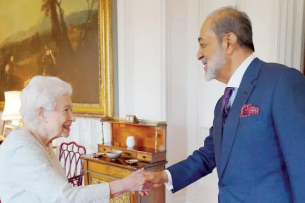 سلطان عُمان يزور بريطانيا