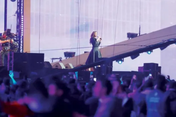 Lübnanlı sanatçı Elissa (Fotoğraf: Salih el-Gannam)