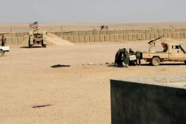 «تنف» میں امریکی اڈے کو پھر سے نشانہ بنایا گیا