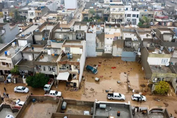 السيول تودي بحياة 12 شخصاً في أربيل