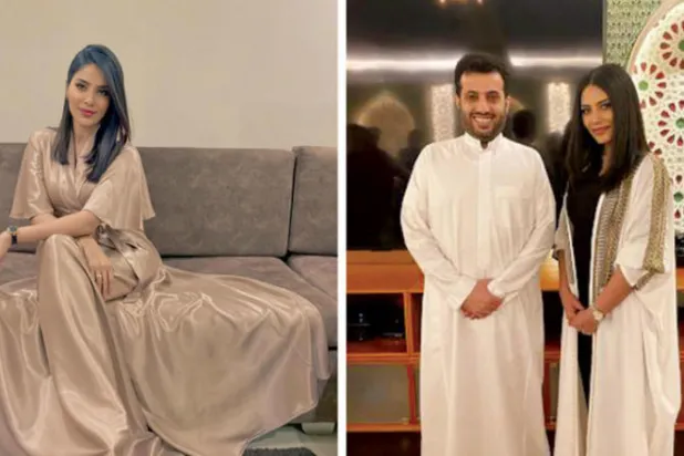 إلهام علي مع المستشار تركي آل الشيخ (حسابها على انستغرام)  -  الفنانة السعودية إلهام علي (حسابها على انستغرام)