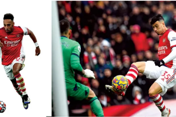 تألق مارتينيلي في مركز أوباميانغ سيضع المزيد من الضغط على المهاجم الغابوني (إ.ب.أ)  -  هل أصبحت أيام أوباميانغ معدودة في آرسنال؟ (إ.ب.أ) 