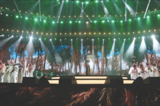 مسرح محمد عبده أرينا في بوليفارد رياض سيتي