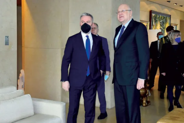 ميقاتي: عازمون على تذليل العقبات لإعادة جمع الشمل الحكومي