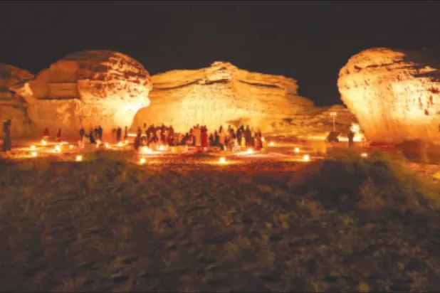 Tarihi Hacer’in Kalbinde Türünün İlk Müzikal Gecesi (Şarku’l Avsat)