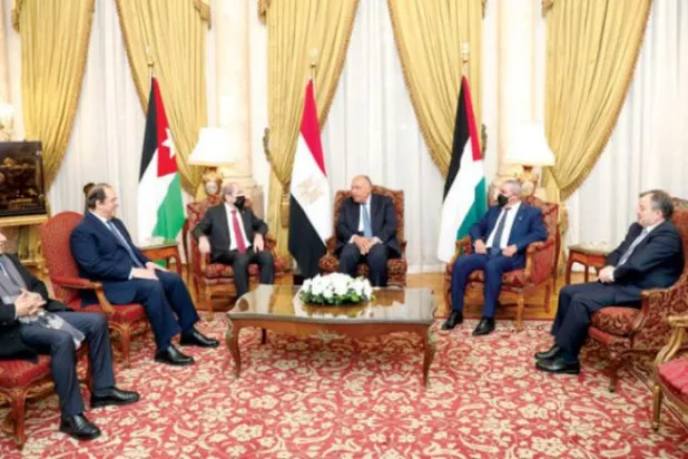 Mısır, Ürdün ve Filistin’den barış sürecini çıkmazdan kurtarma adımı