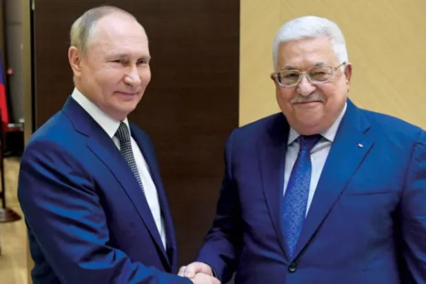 Putin, Abbas Discuss Israeli-Palestinian Negotiations