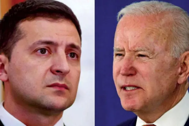 بائیڈن نے پوٹن کو انتباہ دینے کے بعد کیف کے لیے اپنی حمایت کی تصدیق کی ہے