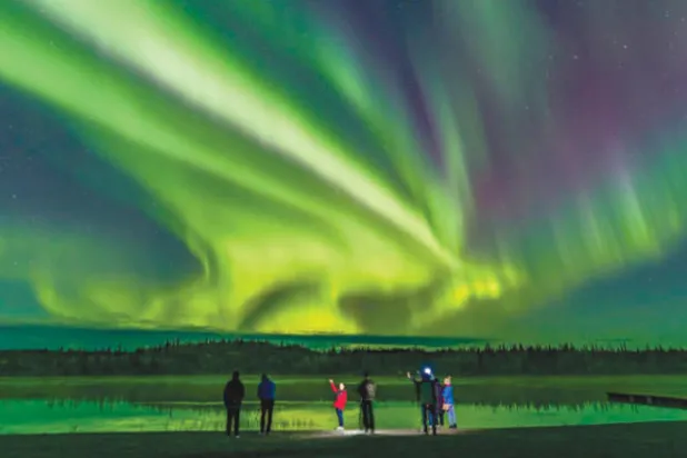 «هالو أورورا» يساعد في تعقب أضواء الشمال