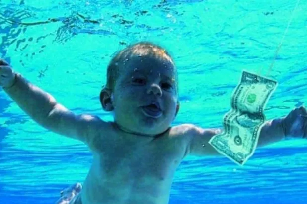 Nirvana grubunun albüm kapağındaki "çıplak bebek"in açtığı istismar davası reddedildi