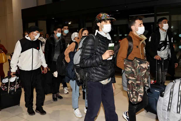 THY uçağıyla Fas'tan 310 kişi tahliye edildi