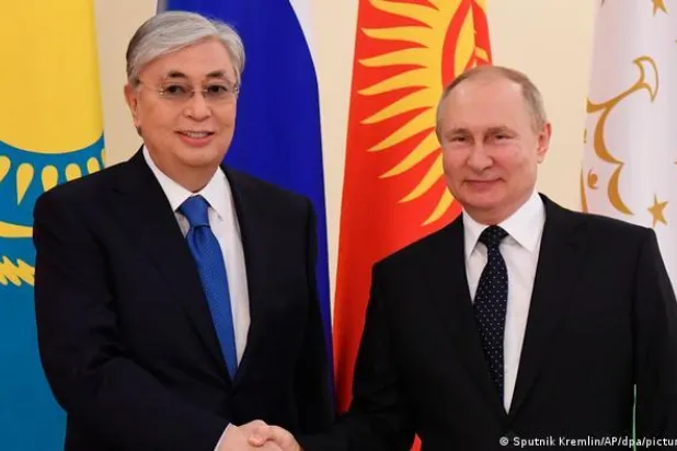 بوتين وتوكاييف بحثا تدابير «إعادة النظام» في كازاخستان