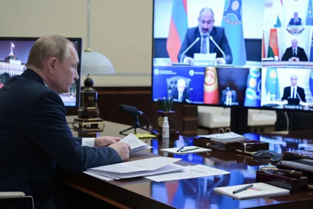 بوتين: روسيا لن تسمح بـ«ثورات ملونة» في الجمهوريات السوفياتية السابقة