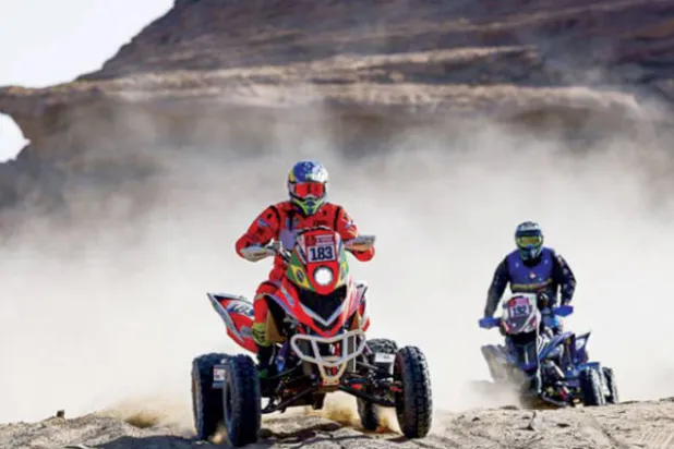 من منافسات الدراجات الرباعية (الشرق الأوسط)