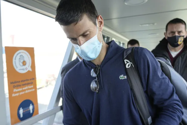 ديوكوفيتش يصل إلى بلغراد بعد ترحيله من أستراليا