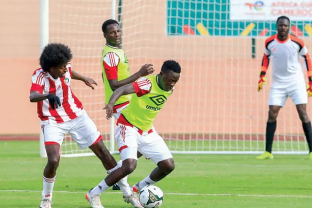 المنتخب السوداني يستعد لـ«ديربي النيل» (أ.ف.ب)