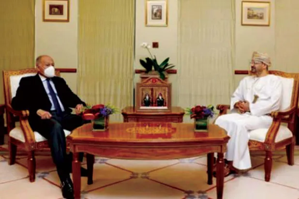 أبو الغيط يبحث في عُمان الإعداد للقمة العربية