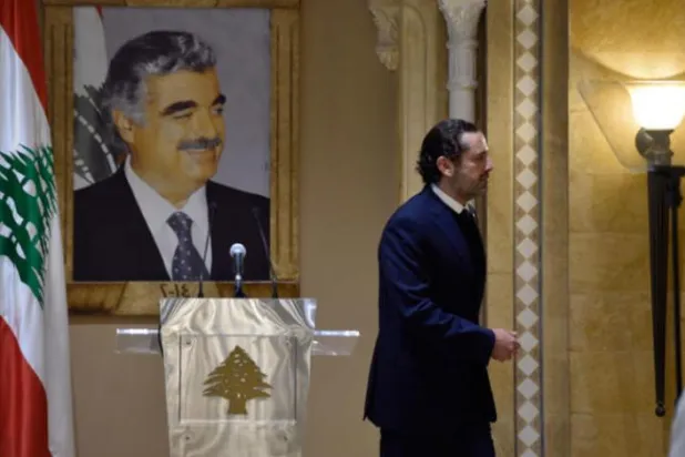 حریری نے سیاسی زندگی میں اپنی شرکت معطل کر دی ہے