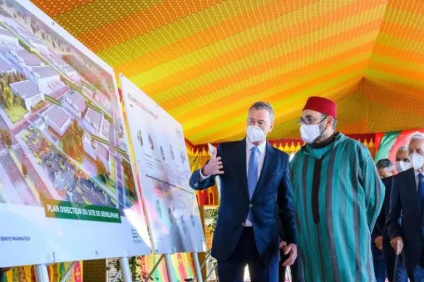 Fas, 550 milyon dolarlık yatırımla aşı üretim fabrikasının açılışını yaptı