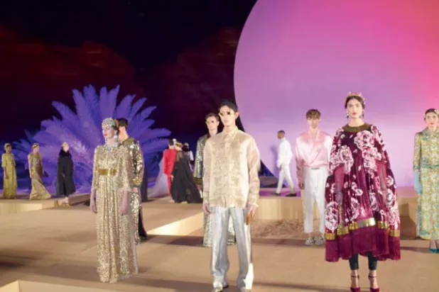 Dolce&Gabbana Holds First Ever Fashion Show in Saudi Arabia's AlUla