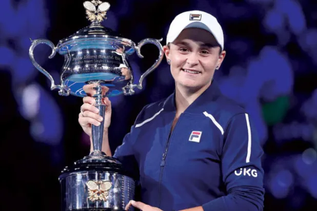 بارتي تصبح أول أسترالية تفوز ببطولة بلادها للتنس منذ 44 عاماً