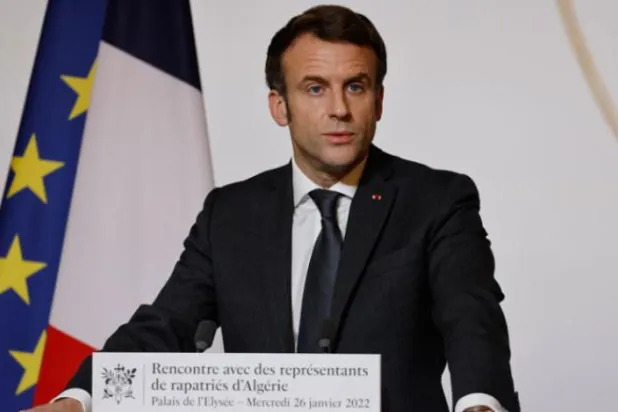 Macron, Tebbun’u Afrika-Avrupa Zirvesi’ne davet etti