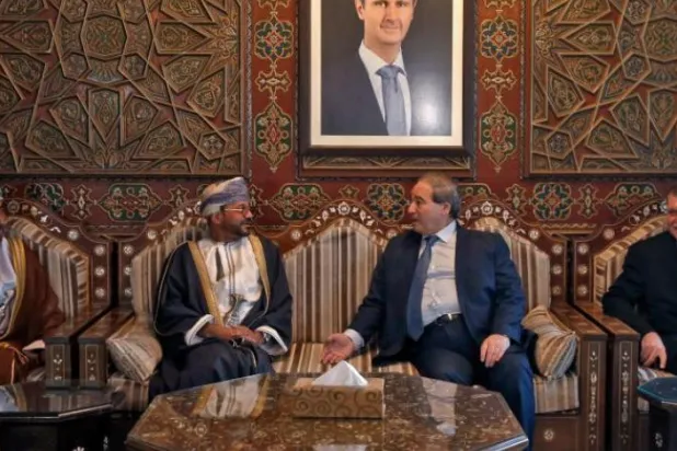 Umman Dışişleri Bakanı Şam’ı ziyaret etti