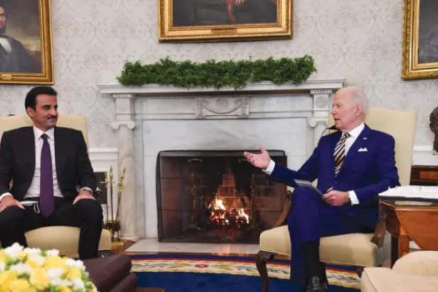 Biden ve Katar Emiri, Afganistan’ın ve bölgenin güvenliği hakkında görüştü