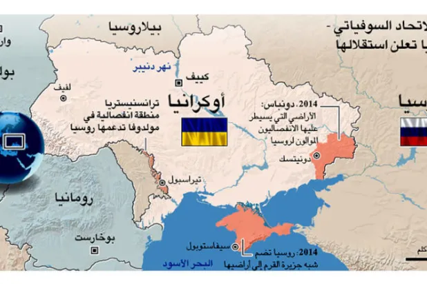 ماكرون يبحث عن مخارج للأزمة الأوكرانية