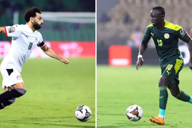 صلاح وماني... مهاجما ليفربول يصطدمان في نهائي أمم أفريقيا