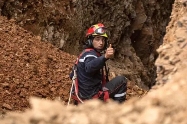 Fas kurtarma ekipleri ile Rayan arasında 180 santimetre kaldı