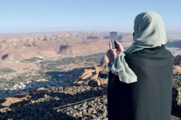 «بام الحره» در العلا؛ تابلوی سوررئال بر فراز ابرها