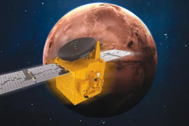 BAE, Umut Sondası’nın Mars’a ulaşmasının birinci yıl dönümünü kutluyor