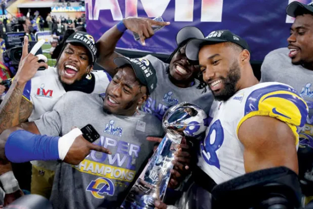 لوس أنجليس رامز بطلاً لـ«السوبر بول» للمرة الثانية في تاريخه