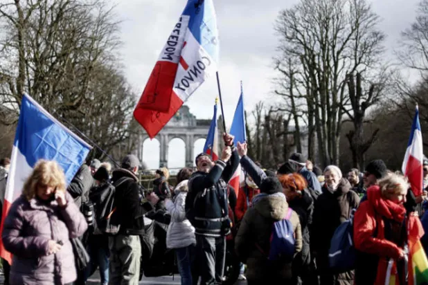 مئات الآليات ضمن «قوافل الحرية» تتوجه إلى بروكسل بعد باريس